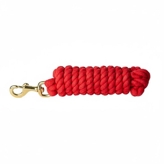 JWQFBC Training Guide Rope Metal Snap Equestrian Guide Rope Heavy Duty Braided Reins for Stable, Riding School