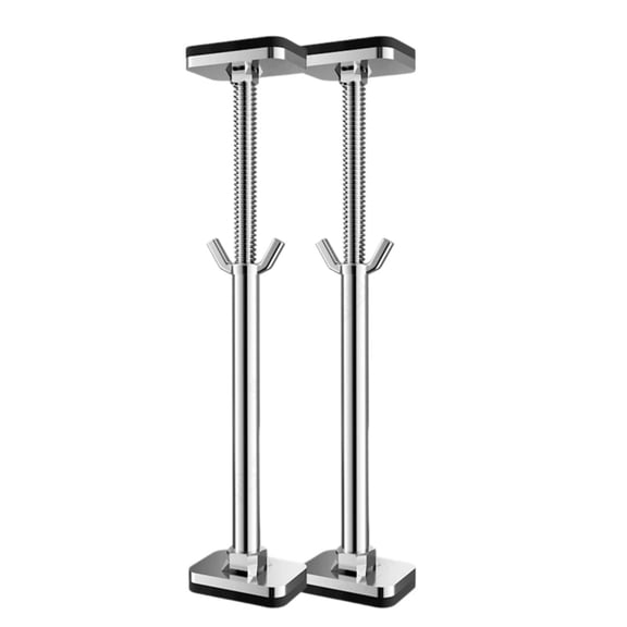JWQFBC Under-Mount Sink Support Brace High Load Capacity Undermount Sink Bracket Heavy Duty Home Repair Hardware for Kitchen, Lavatory, 2-pack 56-66cm