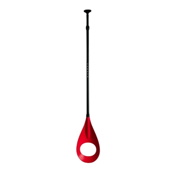 JWQFBC Water Aquatic Paddle Teardrop Blades Paddleboard Paddle T-Handle, Red Al Alloy Paddle