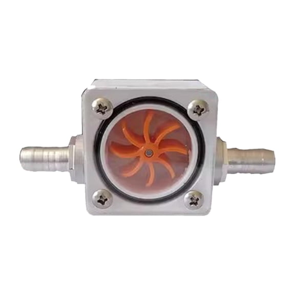 JWQFBC Water Flow Indicator Connecter High Performance Easy Installation Measuring Tool TypeB 8mm