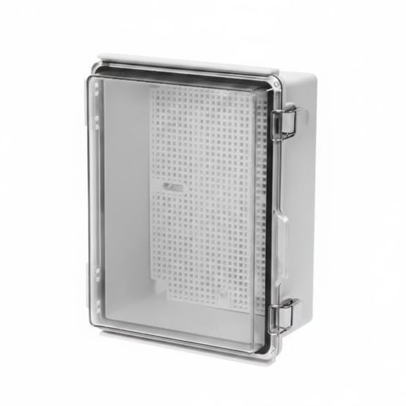JWQFBC Waterproof Junction Box Weatherproof Transparent Cover Junction Box IP67 Surface Mount Enclosure for Electricians, Workshop