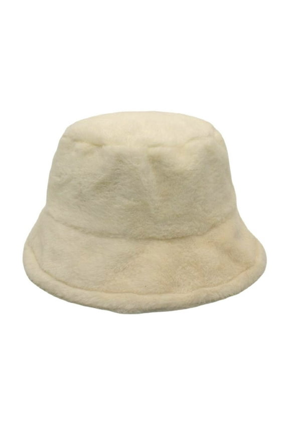 Bucket Hat for Men Cute Fur Lightweight Furry Cotton Fall Fashion Must Have Women's Hats & Caps Beige1