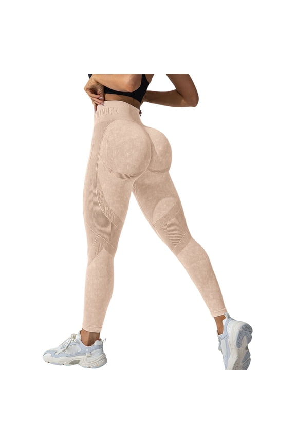 Womens Leggings 2026 Trendy Tummy Control Cozy Thigh Gifts for Mom Stretchy Womens Pants Beige