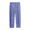 thumbnail image 1 of JWZUY (18Months-13Years)Toddler Kids Big Boy Fashion Solid Stripe Casual Suit Pants Trousers Pleated Slack Pants Blue 2-3 Years, 1 of 2