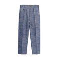 thumbnail image 1 of JWZUY (18Months-13Years)Toddler Kids Big Boy Fashion Solid Stripe Casual Suit Pants Trousers Pleated Slack Pants Gray 5-6 Years, 1 of 2