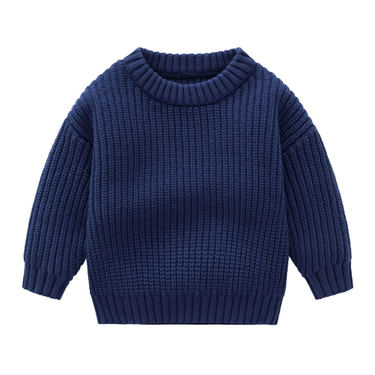 ニット/セーター ROKU beauty&amp;youth LIGHT CABLE KNIT JWZUY 6Months-5Years Toddler Baby Boys Girls Solid Sweaters Cable