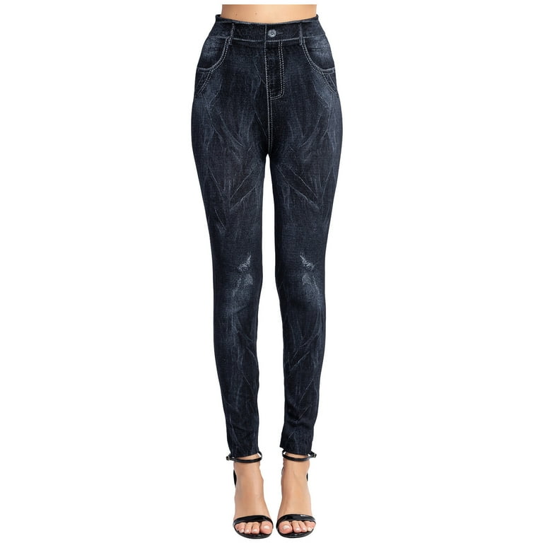 High waisted tummy control jeggings deals