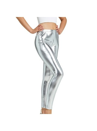 Shiny clearance leggings walmart