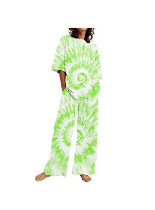 Tie Dye Lounge Pants for Women - Wide Bottom ! Store333