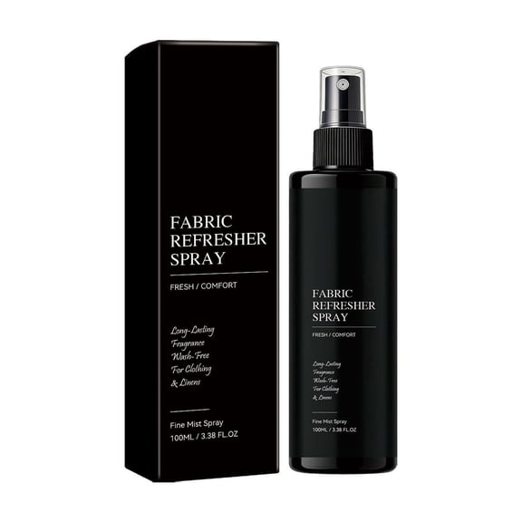 JWZZYD 100ml Fabric Refresher Spray, Long Lasting Wash-Free Fine Mist Odor Eliminator Spray for Clothing Linens, Portable Fabric Freshener Mist for Closet Bedroom Sofa Daily Home Use