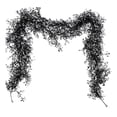 thumbnail image 1 of JWZZYD Artificial Hanging Plant, 70.8" Fake Vines Garland, Halloween Wicker Decoration for Home Indoor Outdoor Wedding Farmhouse Mantle Table Centerpiece Party Thanksgiving Decor, Black, 1 of 8