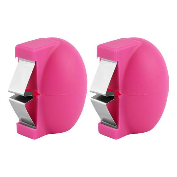 JWZZYD Stainless Steel Egg Shell Opener,1PC Handheld Egg Breaker,Multifunctional Egg Shell Cutter Kitchen Gadgets for Raw & Hard-Boiled Eggs,Easy Peeling & Separating Pink
