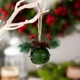 thumbnail image 1 of JWshufel Christmas Tree Decorations Iron Bells Pendant Holiday Hanging Decoration for Indoor Outdoor Table Door Shelf Festive Gift for Family Friends Happiness Arrival 5.9in Green, 1 of 5