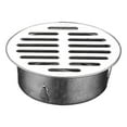 thumbnail image 1 of JWshufel High Capacity Stainless Steel Floor Drain for Outdoor Garden Use Long Lasting Smooth Insertion with Anti Odor Insect Proof Design Mirror Polished Finish with Hollow Bottom, 1 of 2