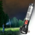 thumbnail image 1 of JWshufel High Power Solar LED USB Rechargeable Flashlight with USB Charging for Car Camping Emergency and Outdoor Activities, 1 of 5