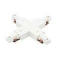 thumbnail image 1 of JX-BN-WAC Lighting-Accessory-Single Circuit J Series X Connector-7.13 Inches Wide by 0.75 Inches High-Brushed Nickel Finish, 1 of 7