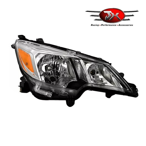 JX RACING For 2021-2024 Mitsubishi Mirage G4 Halogen Headlight Headlamp Passenger Side