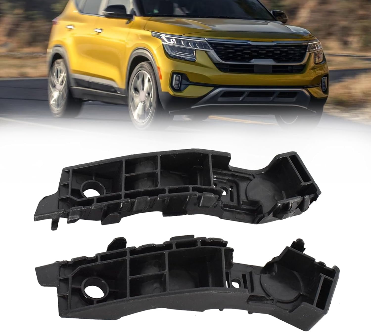 86552 R5000 JX RACING Front Bumper Bracket Retainer Left Right Side Compatible with ...