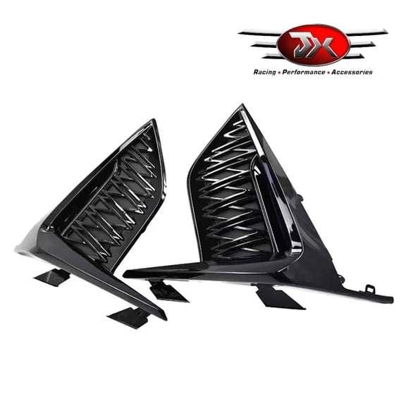 JX RACING Front Bumper Fog Light Cover Compatible with Le-xus IS300 IS350 F-Sport 2021 2022 2023 2024