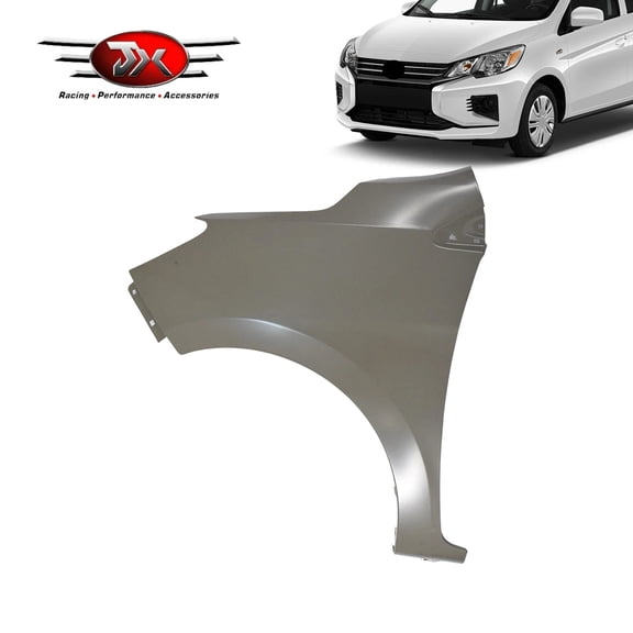 JX RACING Front Fender With Side Lamp Hole Compatible with 2021-2024 Mirage Left Driver Side 5220AT69