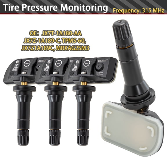 JX7T-1A180-AA TPMS 315MHz for 2020-2025 Ford Explorer, Escape, Transit & Bronco Sport  4pc Pre-Programmed Tire Pressure Sensors