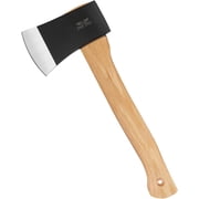 JXE JXO 14.2 Camping Hatchet, 1.77lbs Forged Steel Axe with Hickory Handle, Portable Wood Chopping Tool for Camping, Hiking, Outdoor Survival