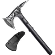 JXE JXO Camping Axe with Spike, Survival Hatchet with Sheath, Nylon Fiber Handle for Outdoor Survival Hiking Camping
