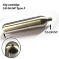 JXLKJCXT Refillable High Pressure 45g Co2 Cartridge for Beer Barrel Keg