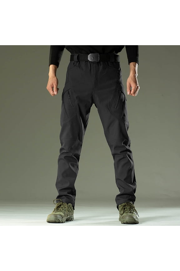 Gear Men's Hiking Tactical Pants Lightweight Cotton Outdoor Military Combat Cargo Trousers Cargo Trousers Work Wear Combat Cargo Pocket Full Pants