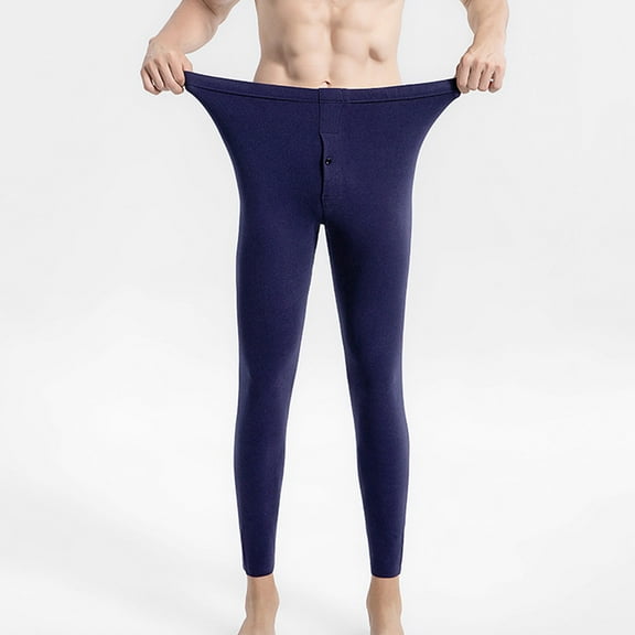 JXMVOJ Men Thermal Compression Pants,Fleece Lined Heated Leggings for Cold Weather Sports Athletic Winter Men's Winter Fleece Lined Leggings Warm Thick Tights Thermal Pants Soft Stretchy Trousers