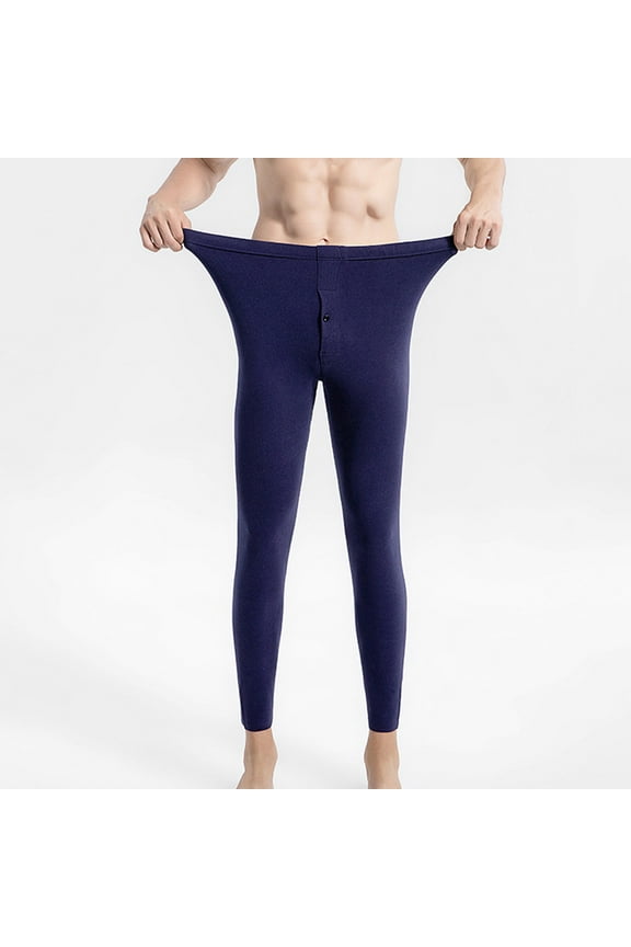 Men Thermal Compression Pants,Fleece Lined Heated Leggings for Cold Weather Sports Athletic Winter Men's Winter Fleece Lined Leggings Warm Thick Tights Thermal Pants Soft Stretchy Trousers