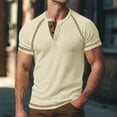 thumbnail image 1 of JXMVOJ Men's All Season Breathable Polyester Round Neck Casual Shirt, Lightweight Moisture-Wicking Design for Outdoor Daily Activities, 1 of 9