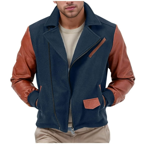 JXMVOJ Men's Casual Shirt Jacket Shacket Lightweight Work Coat Button Down Overshirt