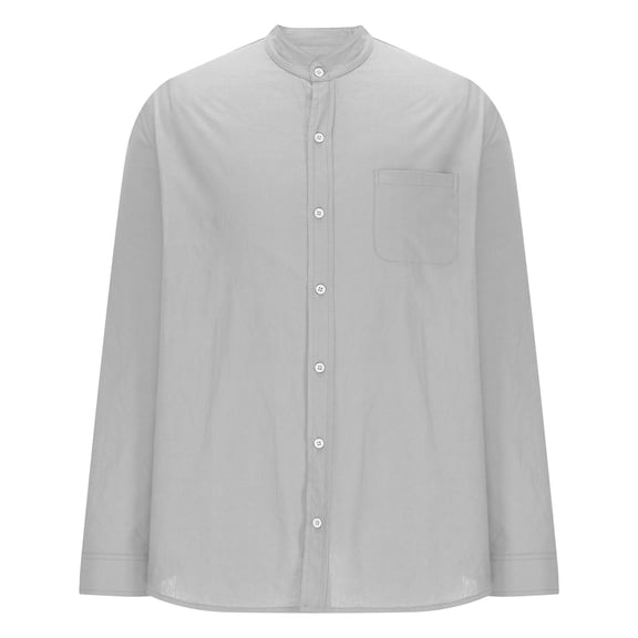 JXMVOJ Men's Linen Blend Short Sleeve Shirt Casual Summer Beach Vacation Work Outerwear