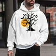 thumbnail image 1 of JXMVOJ Men's Print Pattern Hooded Sweatshirt Casual Long Sleeve Pullover With Pockets, 1 of 5
