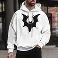 thumbnail image 1 of JXMVOJ Men's Print Pattern Hooded Sweatshirt Casual Long Sleeve Pullover With Pockets, 1 of 5