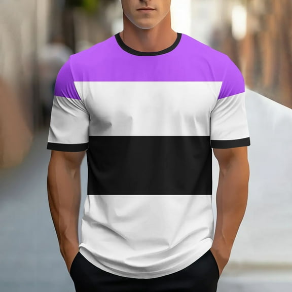 JXMVOJ Men's Spring Casual Sports T-Shirt, Cotton Polyester Long Sleeve Tops for Outdoor, Gym, Daily Wear with Fashionable Print Design