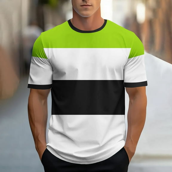 JXMVOJ Men's Spring Casual Sports T-Shirt, Cotton Polyester Long Sleeve Tops for Outdoor, Gym, Daily Wear with Fashionable Print Design