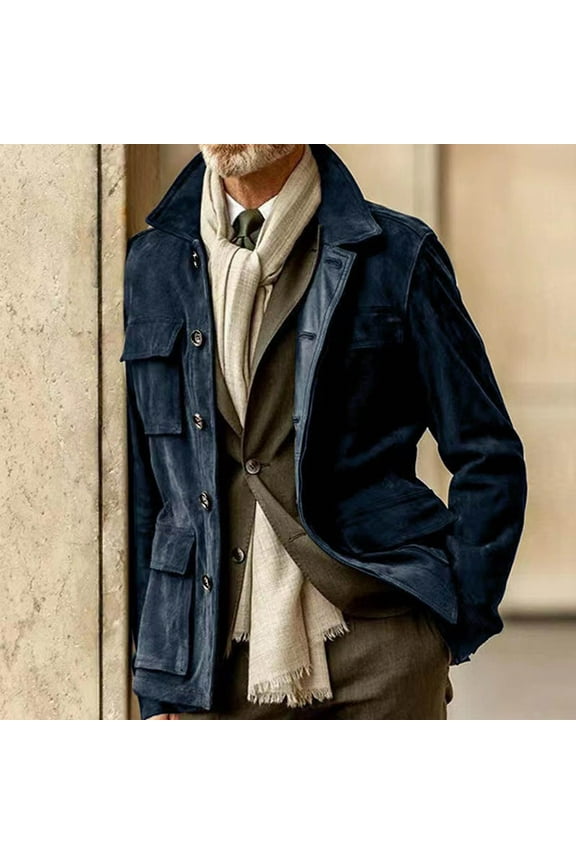 Men's Spring Fall Casual Windbreaker Jacket Cargo Stand Collar Military Bomber Jackets Coat