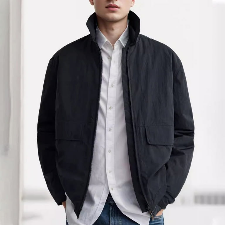 メンズウェア 8gshoot 8g shoot COLLARLESS ZIP JACKET メンズウェア 8gshoot 8g shoot COLLARLESS ZIP JACKET Amazon