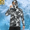 thumbnail image 1 of JXMVOJ Men's & Women's Summer UPF50+ Lightweight Breathable Sun Protection Hooded Blouse for Hiking Camping Fishing, Elastic Fabric Foldable Design with Sweat-Wicking Technology, 1 of 7