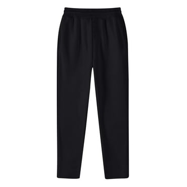 JXMVOJ Men’s Yoga Pants Casual Drawstring Jogger Sweatpants Open Bottom Track Pants Fashion Drawstring Elastic Waist Solid Color Casual Sweat Length Pants