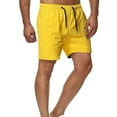 thumbnail image 1 of JXMVOJ Mens Casual Shorts Stretch Waist Summer Beach Shorts with Pockets, 1 of 4