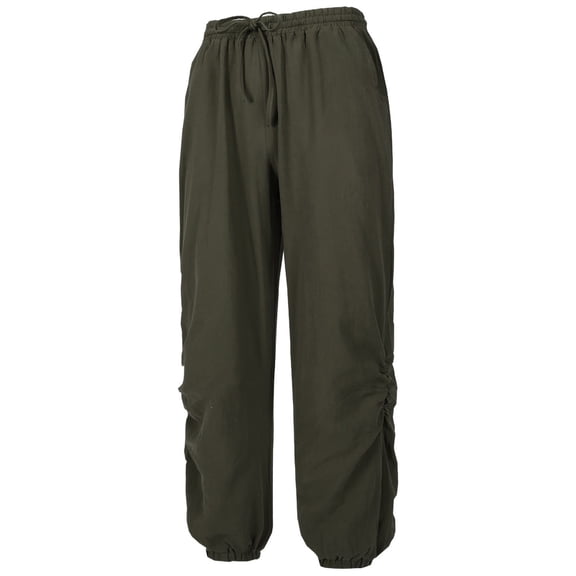 JXMVOJ Mens Cotton Linen Drawstring Pants Elastic Waist Casual Jogger Yoga Pants Men's Casual Pants Loose Fast Drying Pants