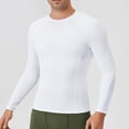 thumbnail image 1 of JXMVOJ Mens UV Rash Guard Vest UPF 50+ Quick Dry Long Sleeve T Shirts Sun Protection Swimming Hiking Shirts Polyester Running Tops,Cool Sweat Wicking Breathable, 1 of 6