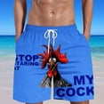 thumbnail image 1 of JXMVOJ New Summer Men's Swim Trunks Quick Dry Bathing Suits Holiday Beach Short Casual Board Shorts, 1 of 5