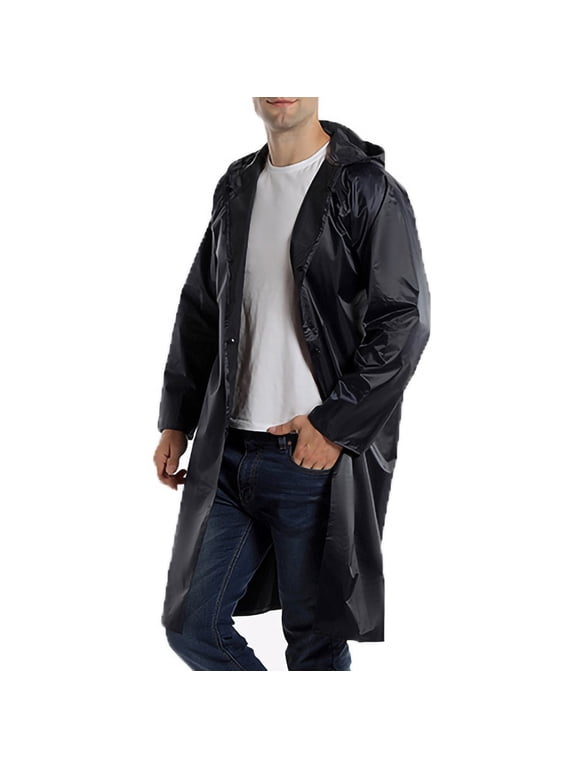 Rain Suit for Men Women, Waterproof Rain Jacket and Rain Trousers Suit Set Rainwear with Hood and Storage Pouch, Wind-resistant, Lightweight, Breathable Rain Coat