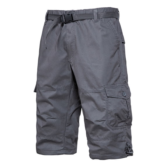JXMVOJ Shorts for Men Classic Relaxed Fit Cargo Short Multi-Pocket Outdoor Shorts