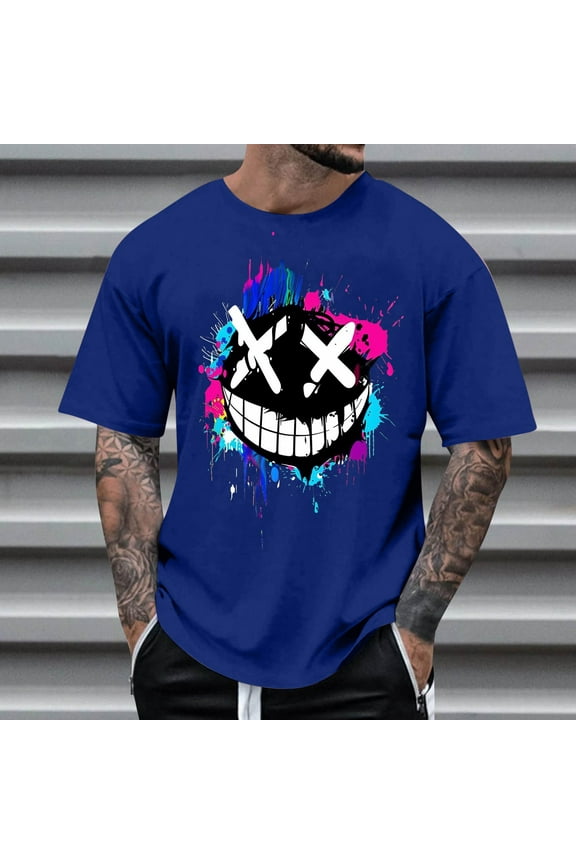 Summer Men's Fast-Drying Polyester T-Shirt, Breathable Sports Top, 3D Cut, Comfortable Crew Neck for Gym, Running, Basketball, Cycling, Active Wear