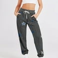 thumbnail image 1 of JXMVOJ Sweatpants for Women Cinch Bottom Lounge Comfy Athletic Joggers Running Trousers Drawstring Pants Women Five-pointed Star Printed Casual Sports Ankle Binding Leg Sweatpants with Pockets, 1 of 5